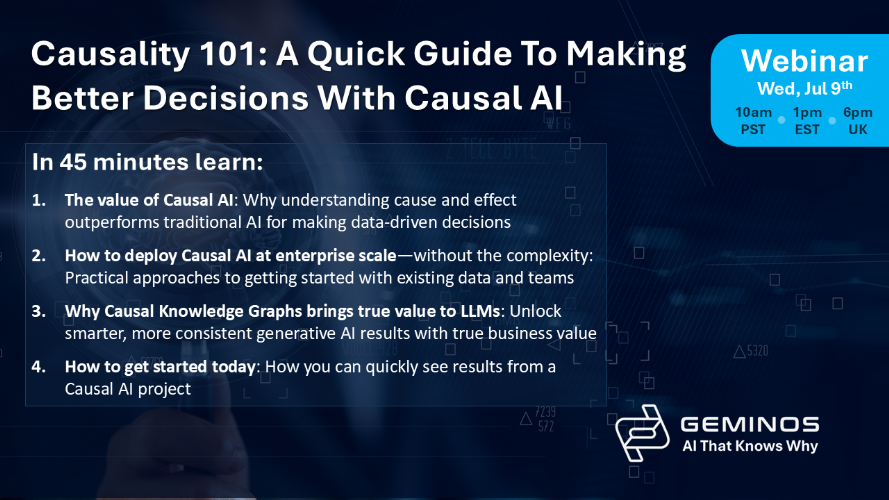 Causality 101 - A Quick Guide to Making Better Decisions with Causal AI