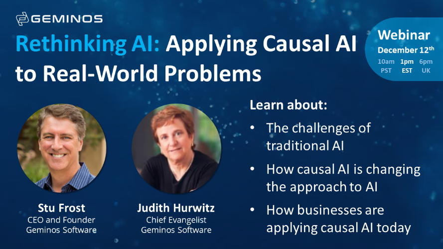 Rethinking AI - Applying Causal AI to Real-World Problems