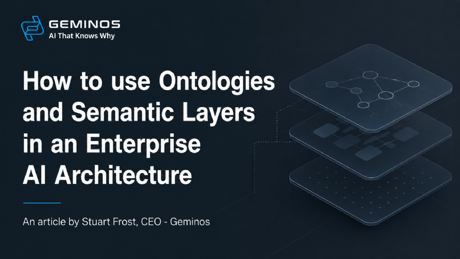 Here’s the Thing – Ontologies and Semantic Layers, and How to use them in an Enterprise AI Architecture