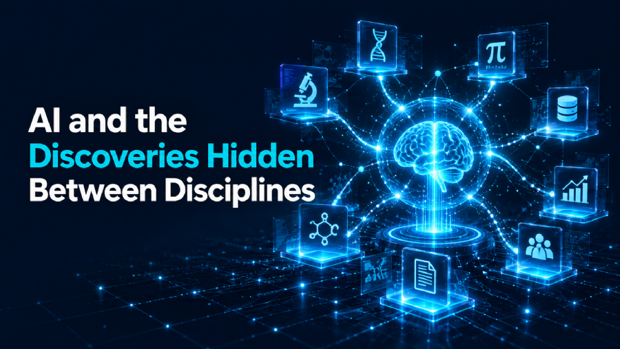 AI and the Discoveries Hidden Between Disciplines